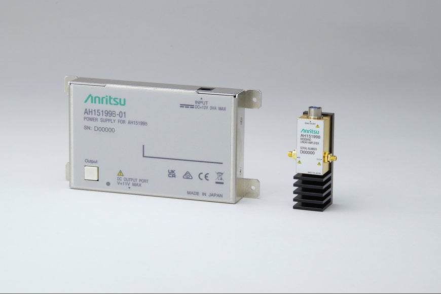 Anritsu Launches 140 Gbaud PAM4 Wideband/High-Output (2 Vpp) Linear Amplifier